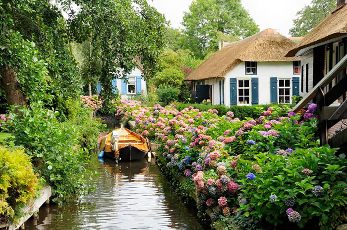 روستای گیتورن در هلند