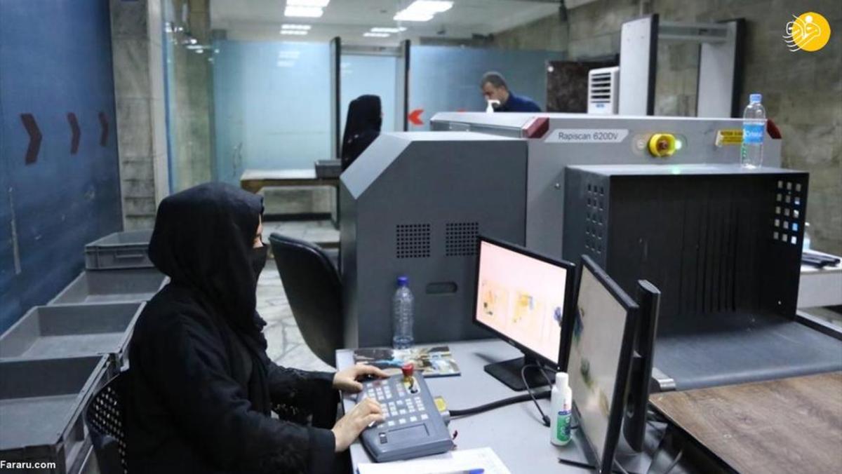 کارکنان زن فرودگاه کابل