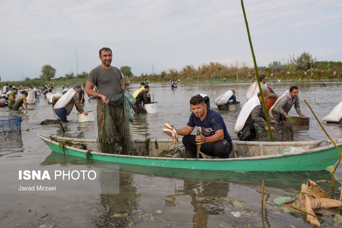 ماهیگیری سنتی در رودبست بابلسر مازندران