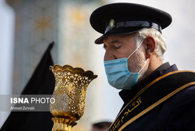 دسته عزاداری خادمان کریمه اهل بیت(ع) در سالروز شهادت امام رضا(ع)