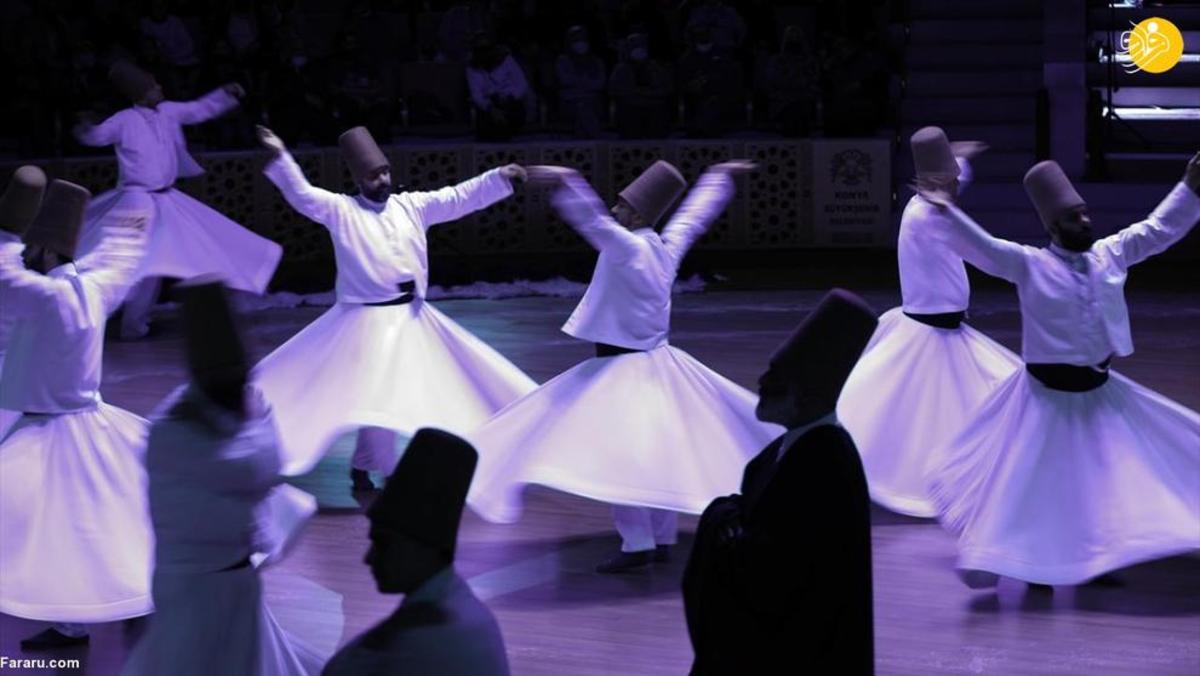رقص سماع به مناسبت سالگرد وفات مولانا