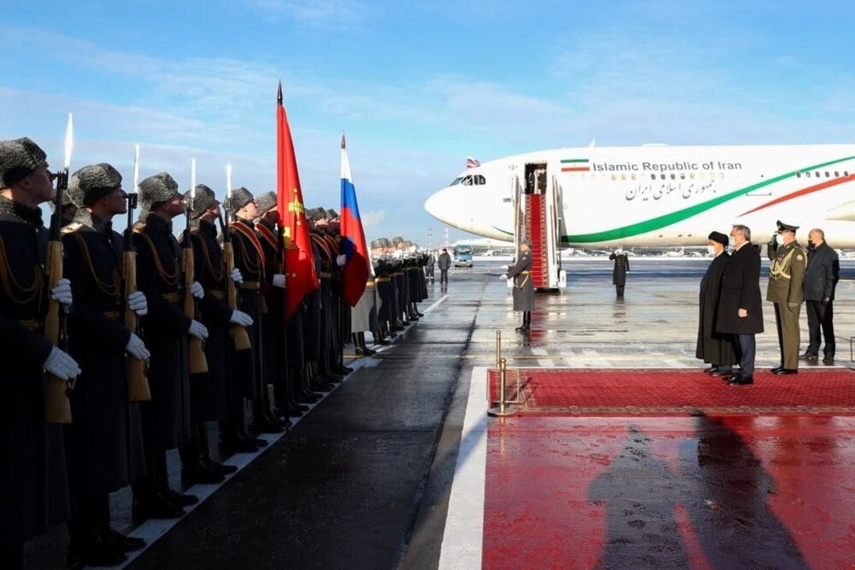 آمادگی گارد ویژه روسیه در هوای منفی ۱۵ درجه مسکو برای استقبال از رئیسی