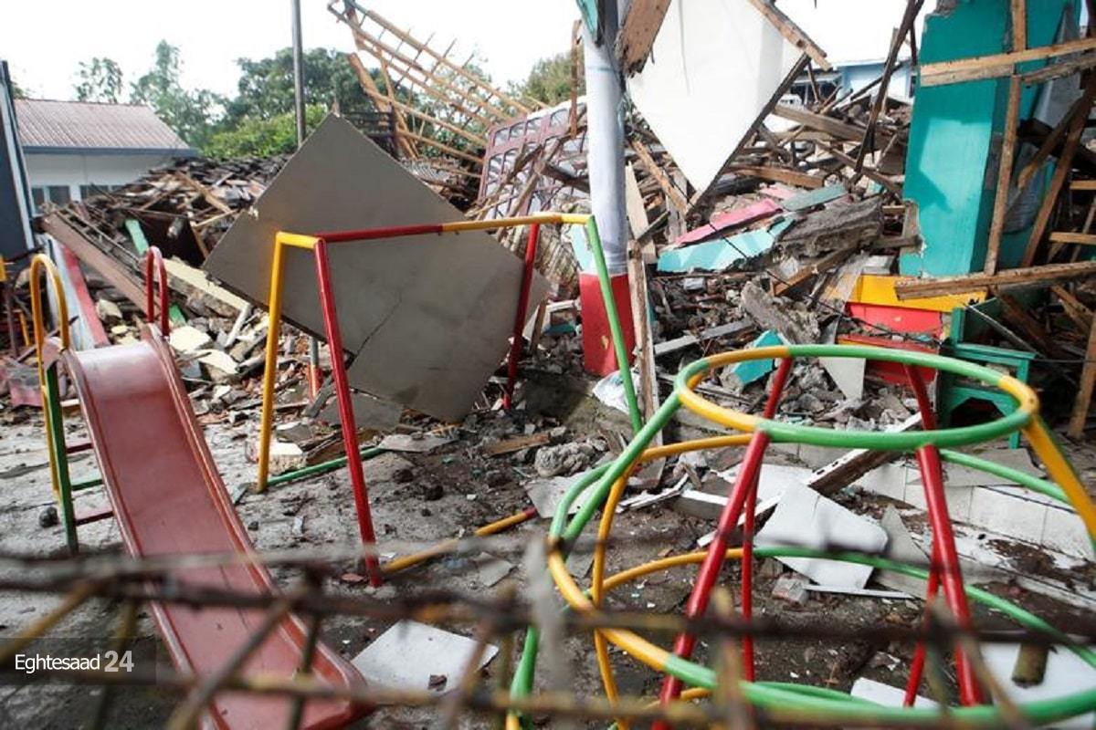 زلزله مرگبار در اندونزی