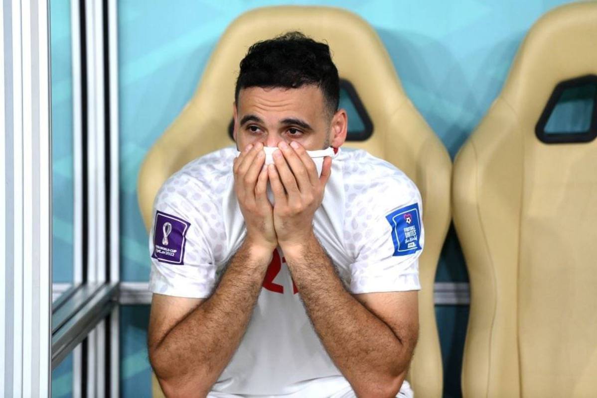 غم و اندوه بازیکنان تیم ملی فوتبال پس از باخت مقابل آمریکا