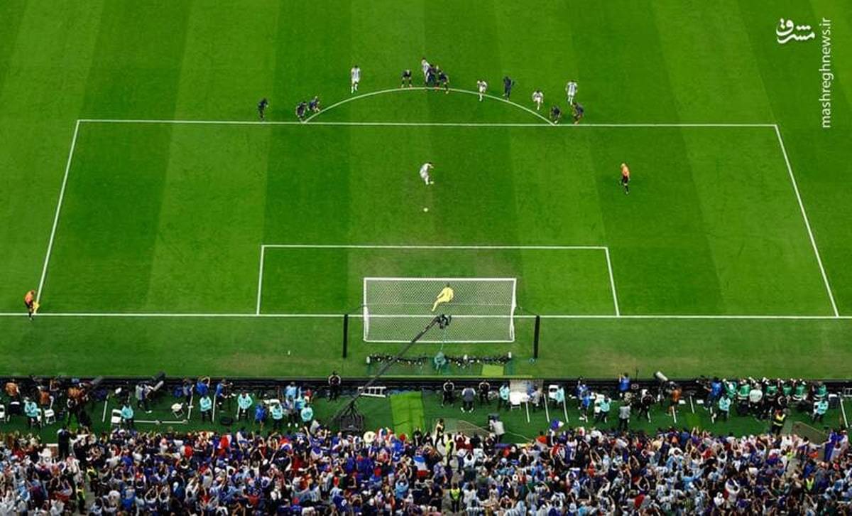 دیدنی‌ترین تصاویر از قهرمانی مسی در جام جهانی