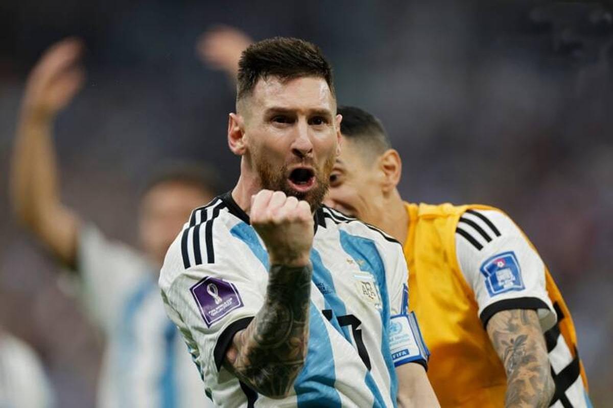 دیدنی‌ترین تصاویر از قهرمانی مسی در جام جهانی