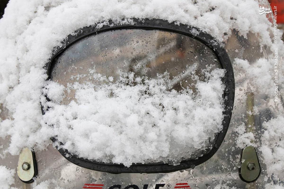 تهران سفیدپوش شد