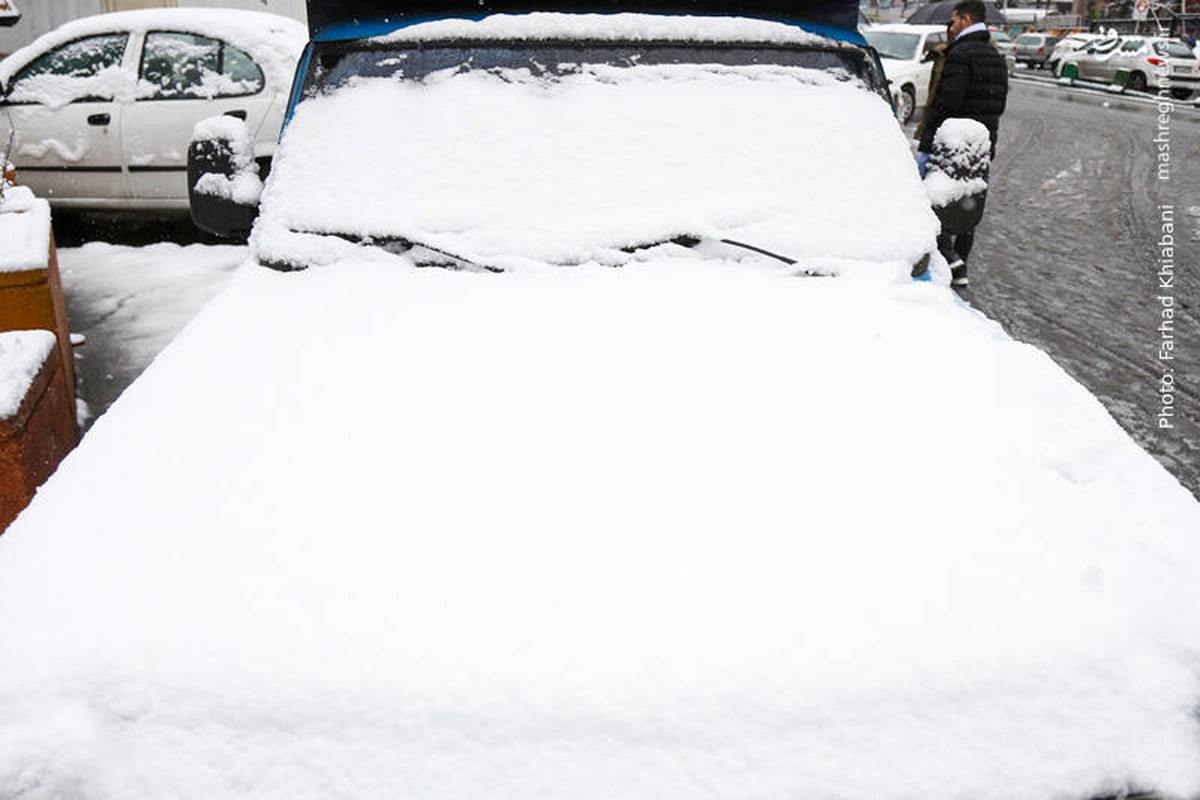 تهران سفیدپوش شد