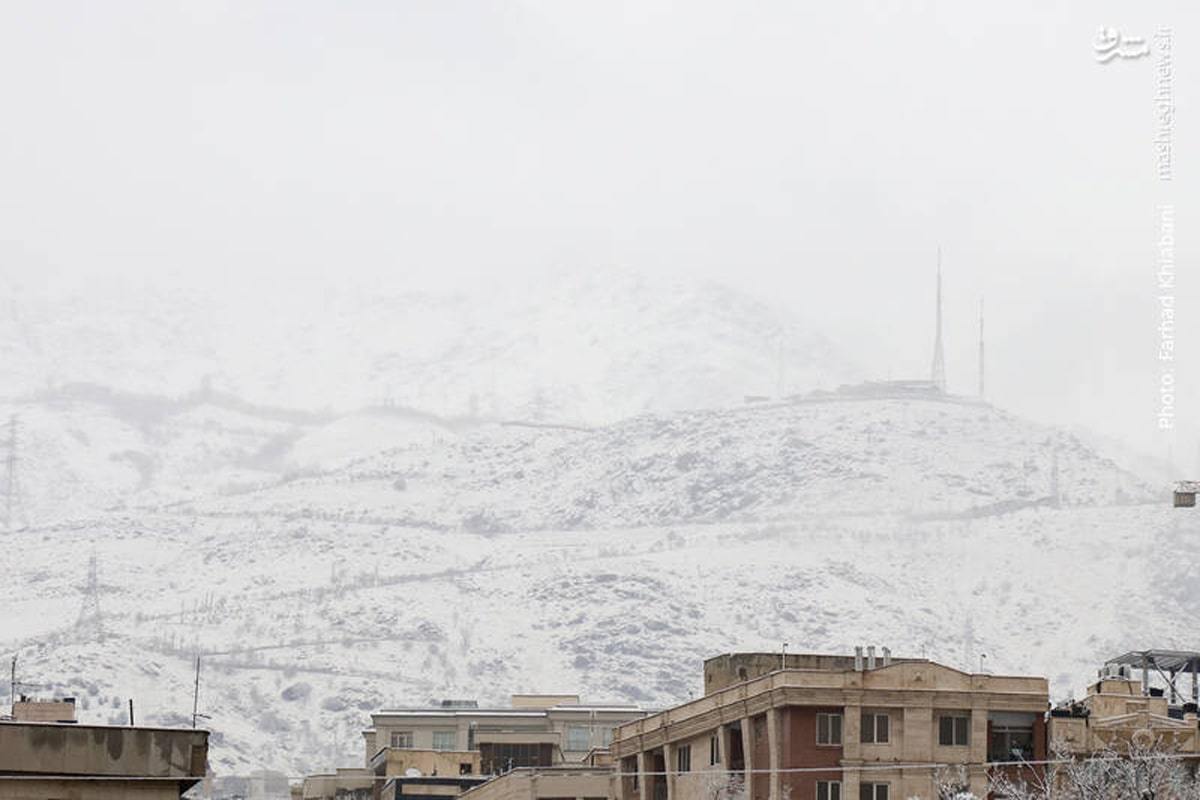 تهران سفیدپوش شد