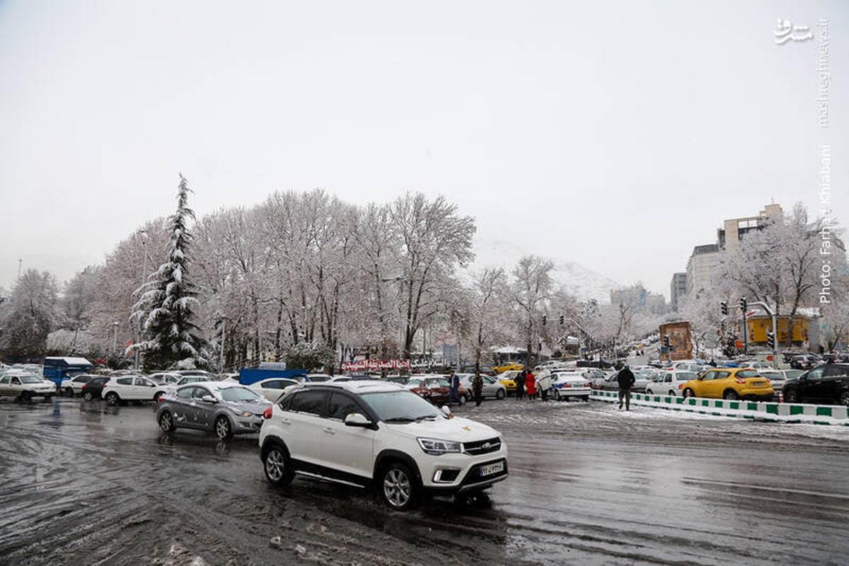 تهران سفیدپوش شد