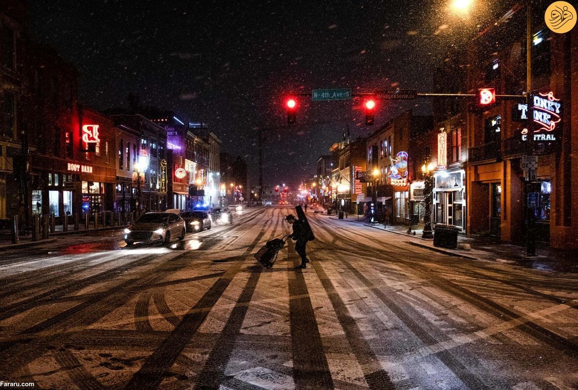 طوفان بزرگ زمستانی در آمریکا