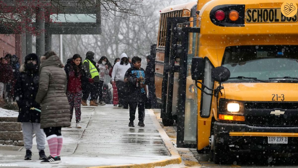 طوفان بزرگ زمستانی در آمریکا