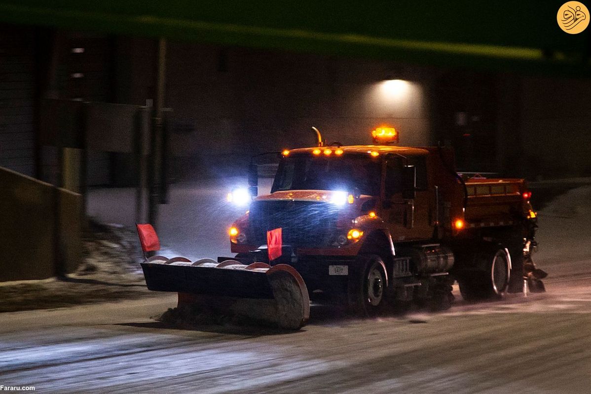 طوفان بزرگ زمستانی در آمریکا