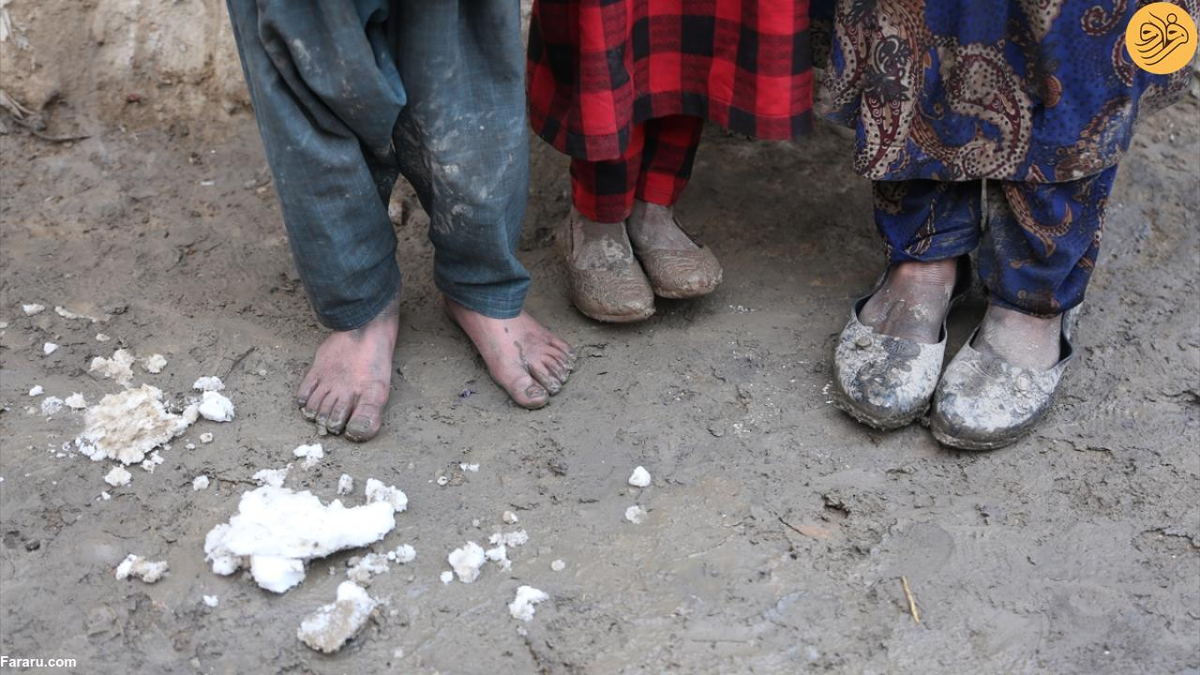 زندگی افغانستانی ها در فقر و سرما