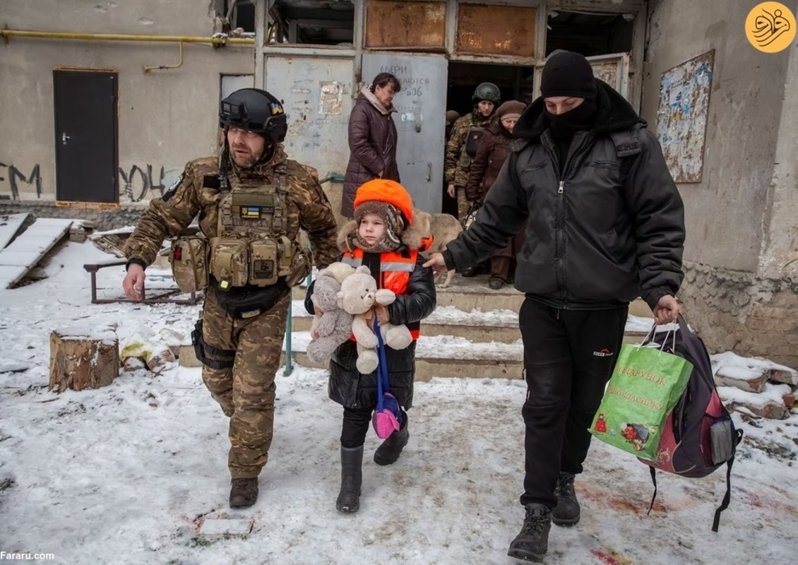 یک سال جنگ در اوکراین به روایت تصویر