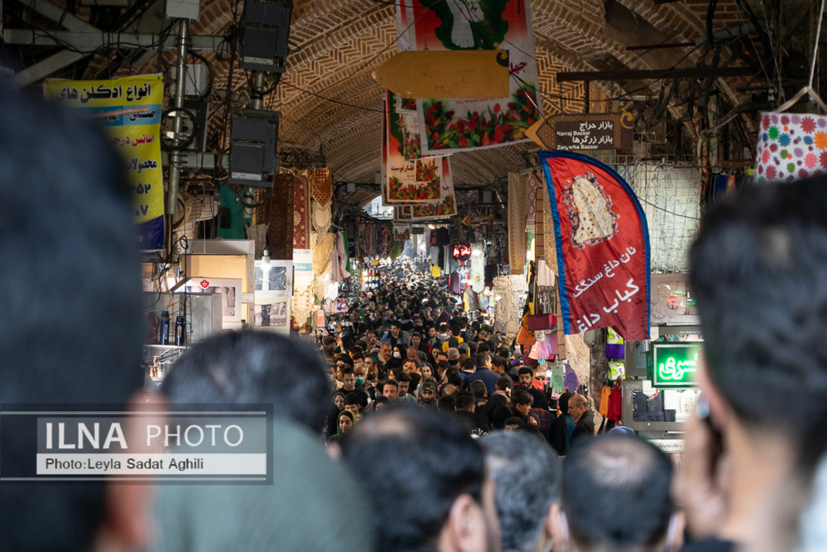 بازار بزرگ تهران در آستانه نوروز ۱۴۰۲