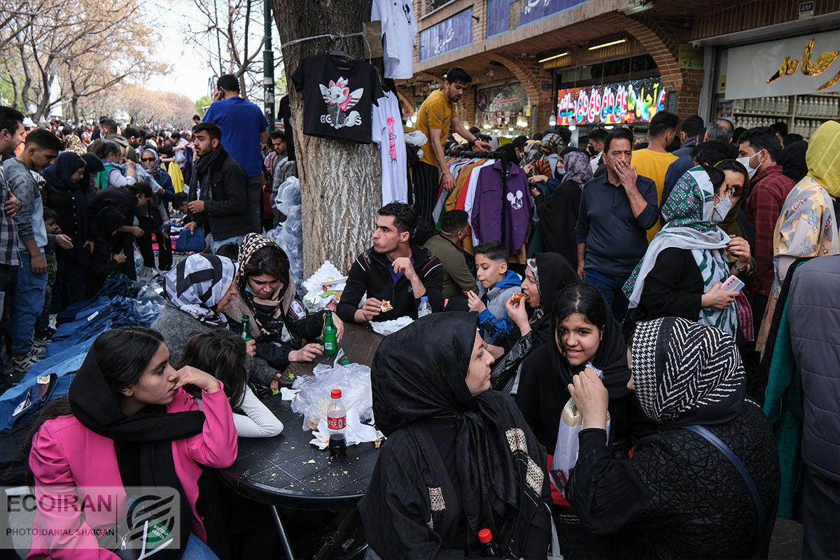 بازار دستفروشان در آستانه نوروز