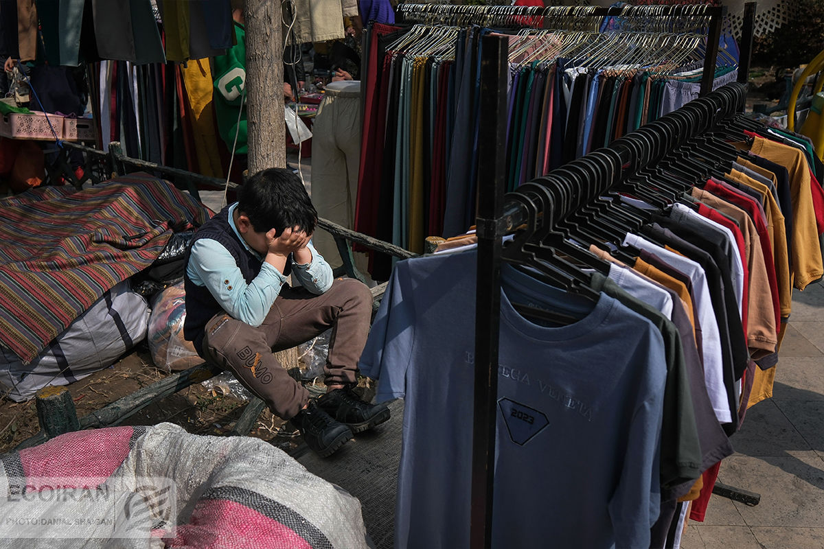 بازار دستفروشان در آستانه نوروز