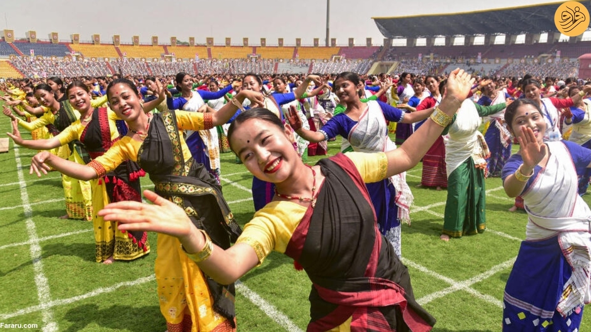 رقص گروهی هندی