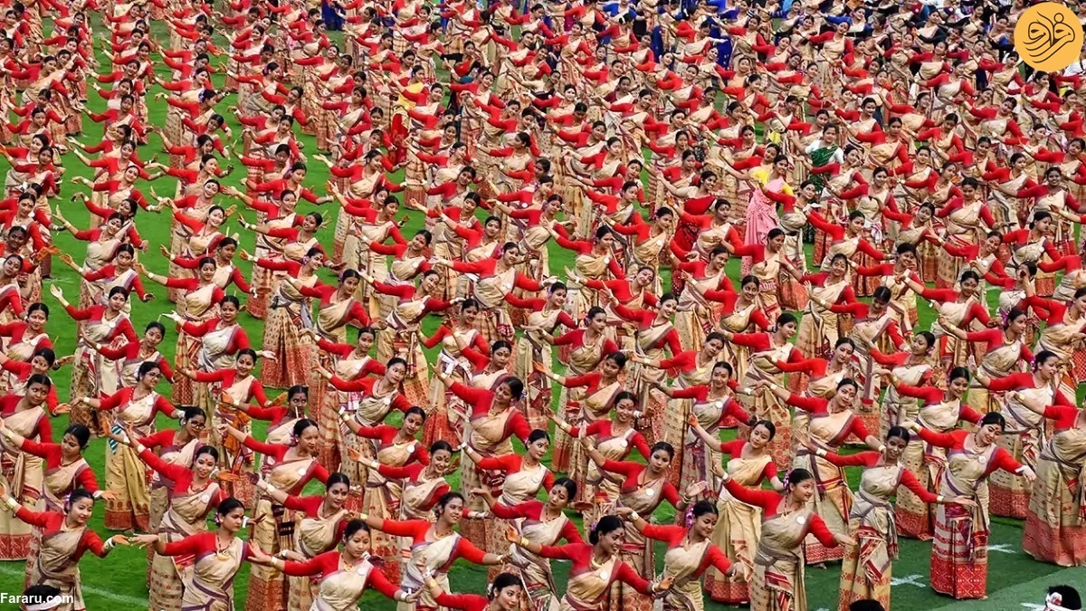 رقص گروهی هندی