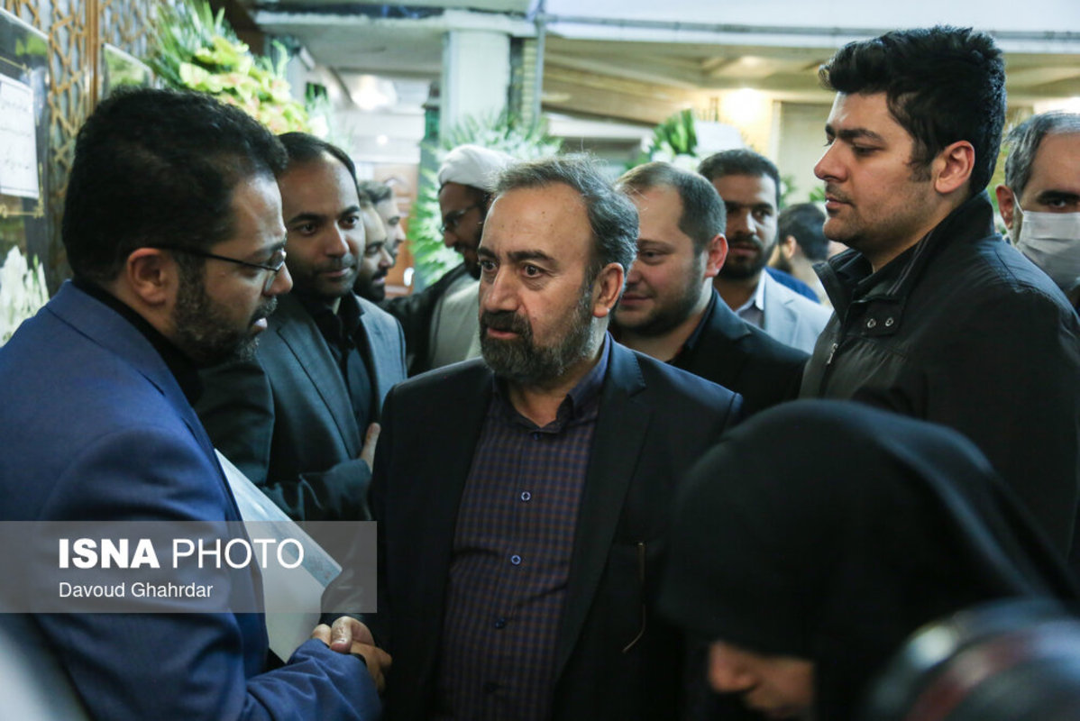 مراسم ختم عماد افروغ