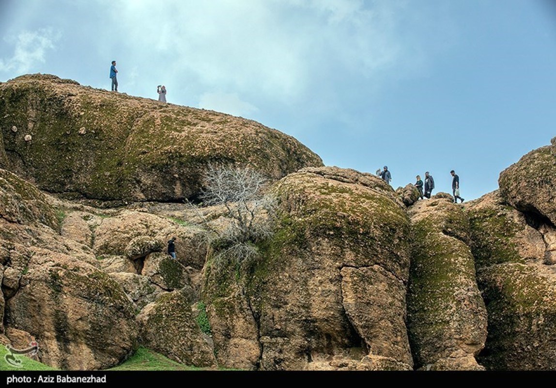 طبییعت بهاری منطقه کوهستانی هفت حوض - خرم آباد