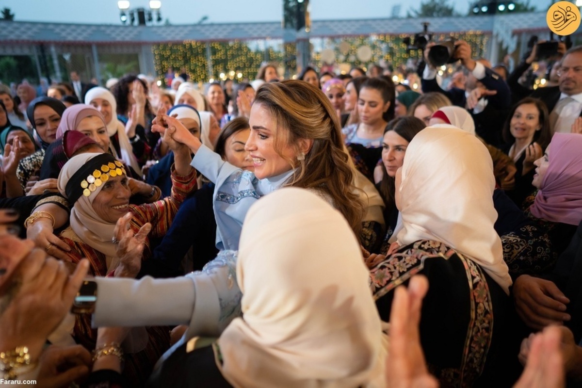  مراسم حنابندان عروس عربستانی خانواده سلطنتی اردن