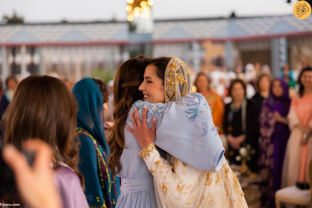  مراسم حنابندان عروس عربستانی خانواده سلطنتی اردن