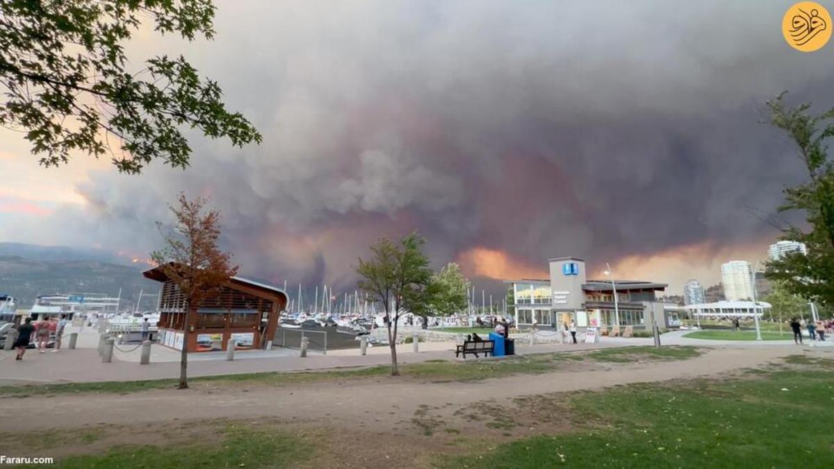 آتش سوزی کانادا