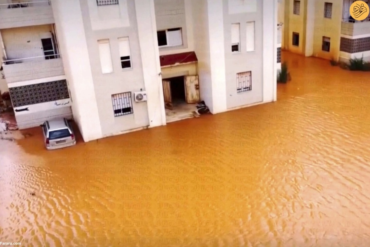 طوفان و سیل مرگبار در لیبی
