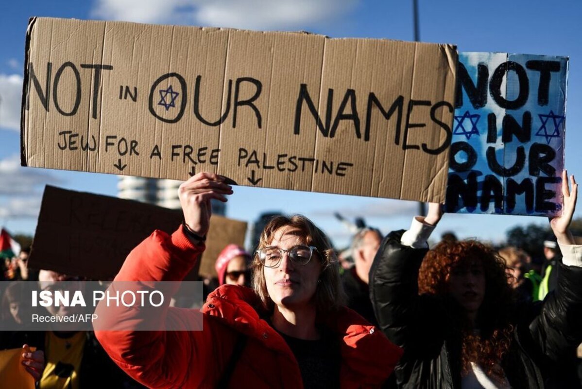 تظاهرات ضد صهیونیستی در لندن