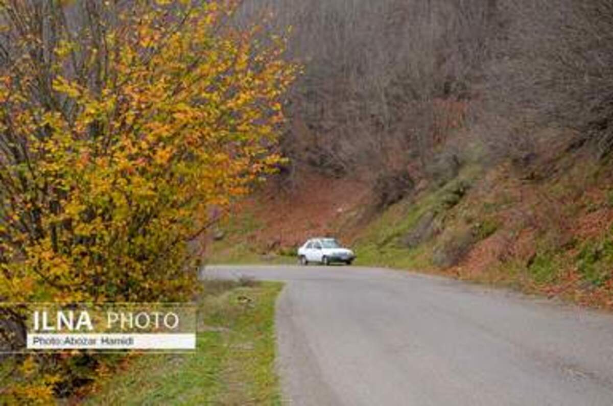  پاییز زیبای روستای داماش در شهرستان رودبار
