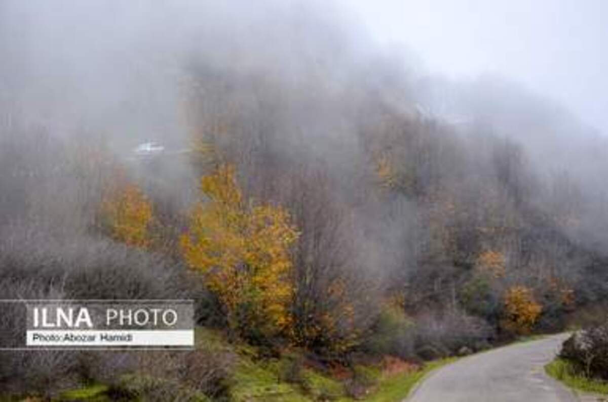  پاییز زیبای روستای داماش در شهرستان رودبار