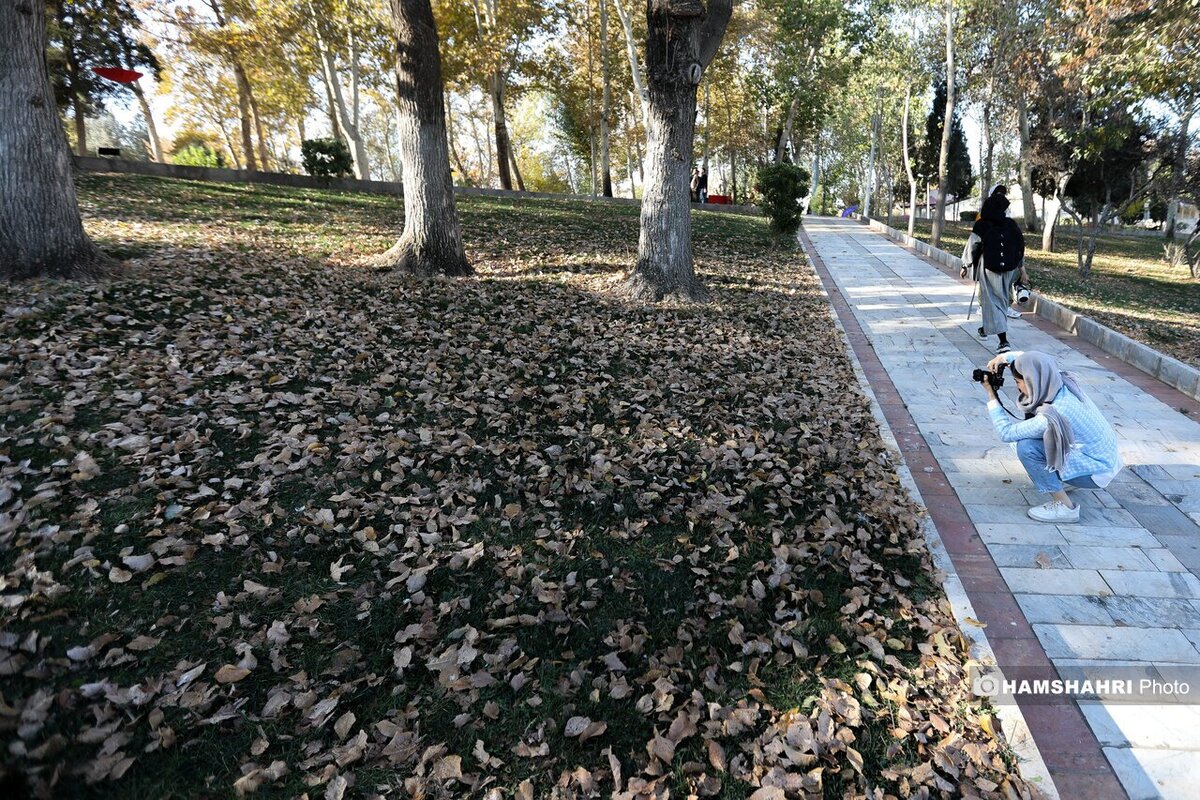 پاییزی ترین پارک تهران