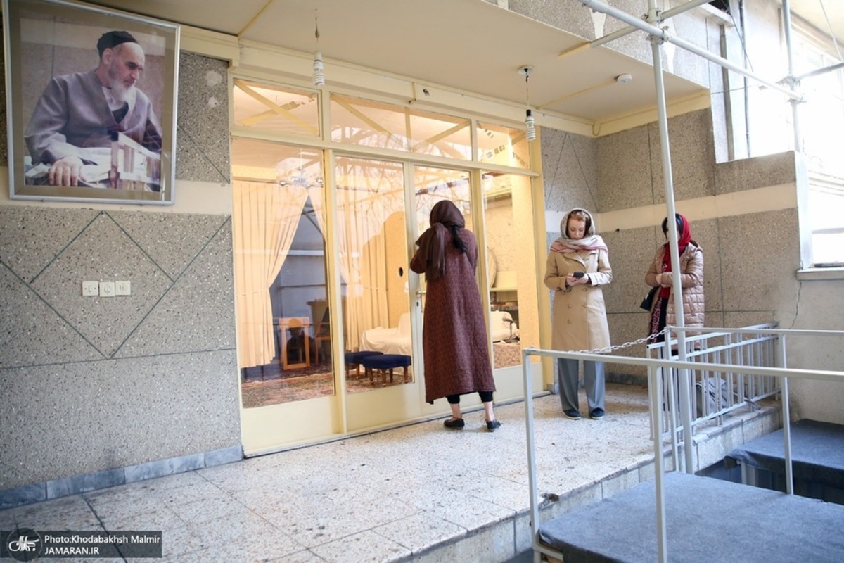 حجاب مجری معروف روسیه در جماران