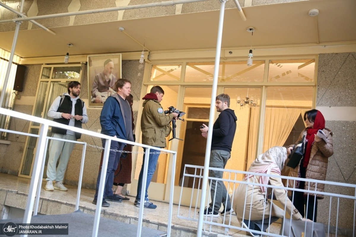 حجاب مجری معروف روسیه در جماران