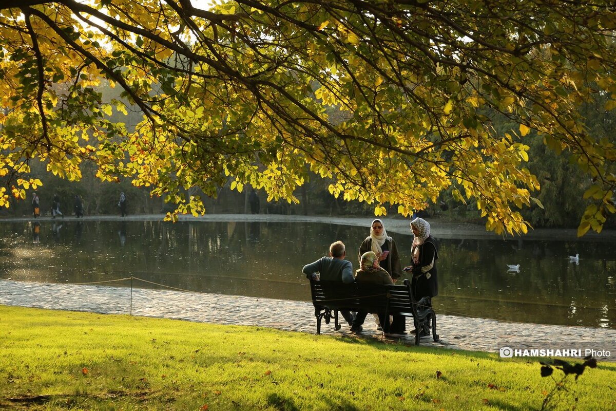 پاییز هزار رنگ در باغ گیاه شناسی