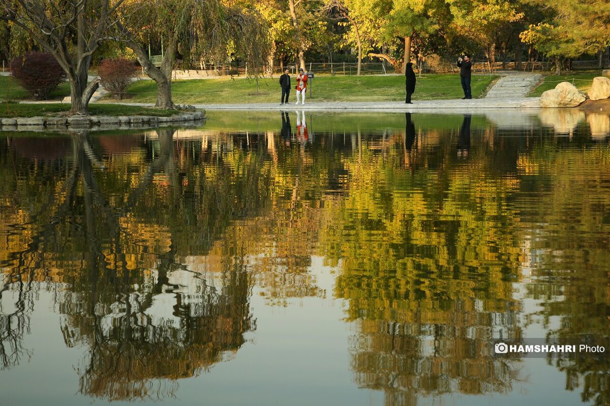 پاییز هزار رنگ در باغ گیاه شناسی