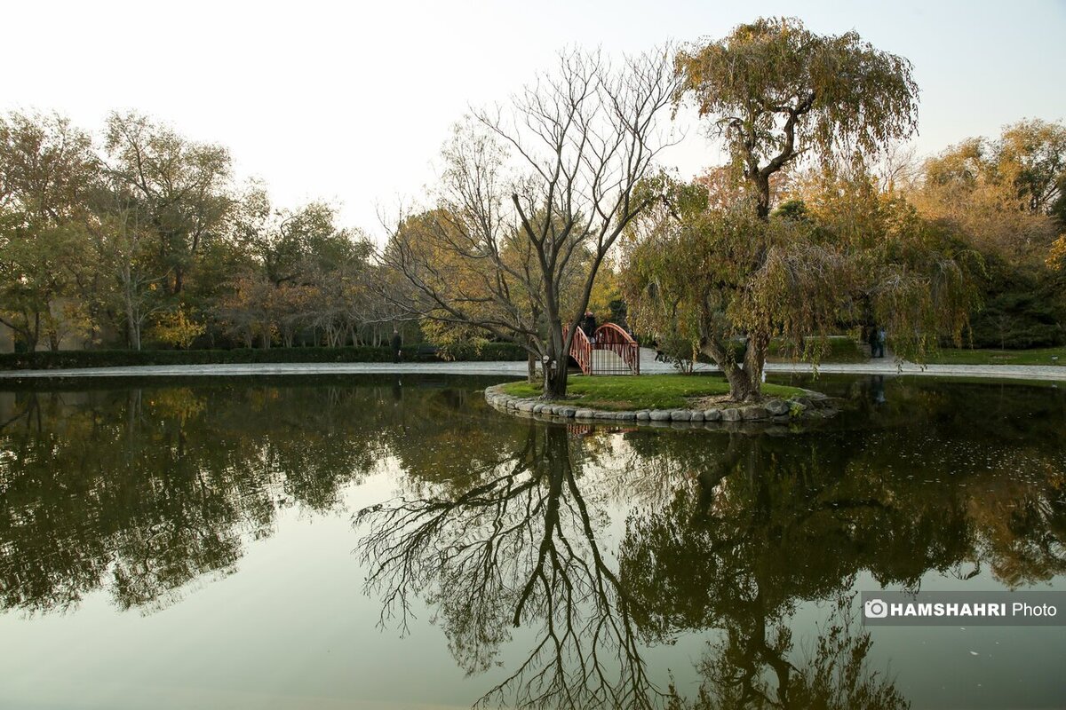 پاییز هزار رنگ در باغ گیاه شناسی