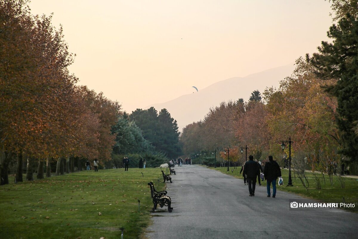 پاییز هزار رنگ در باغ گیاه شناسی