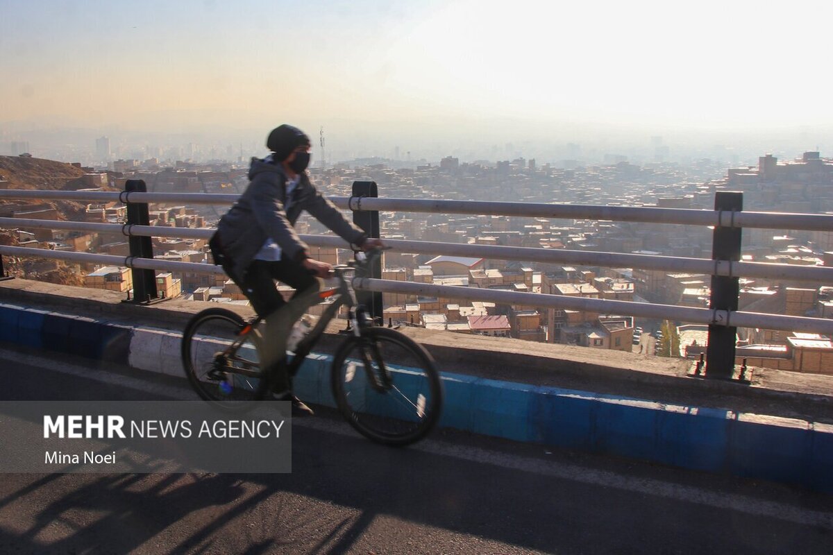 هوای تبریز در وضعیت ناسالم