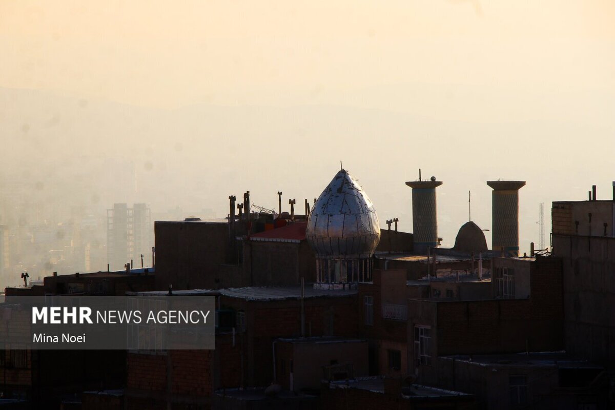 هوای تبریز در وضعیت ناسالم