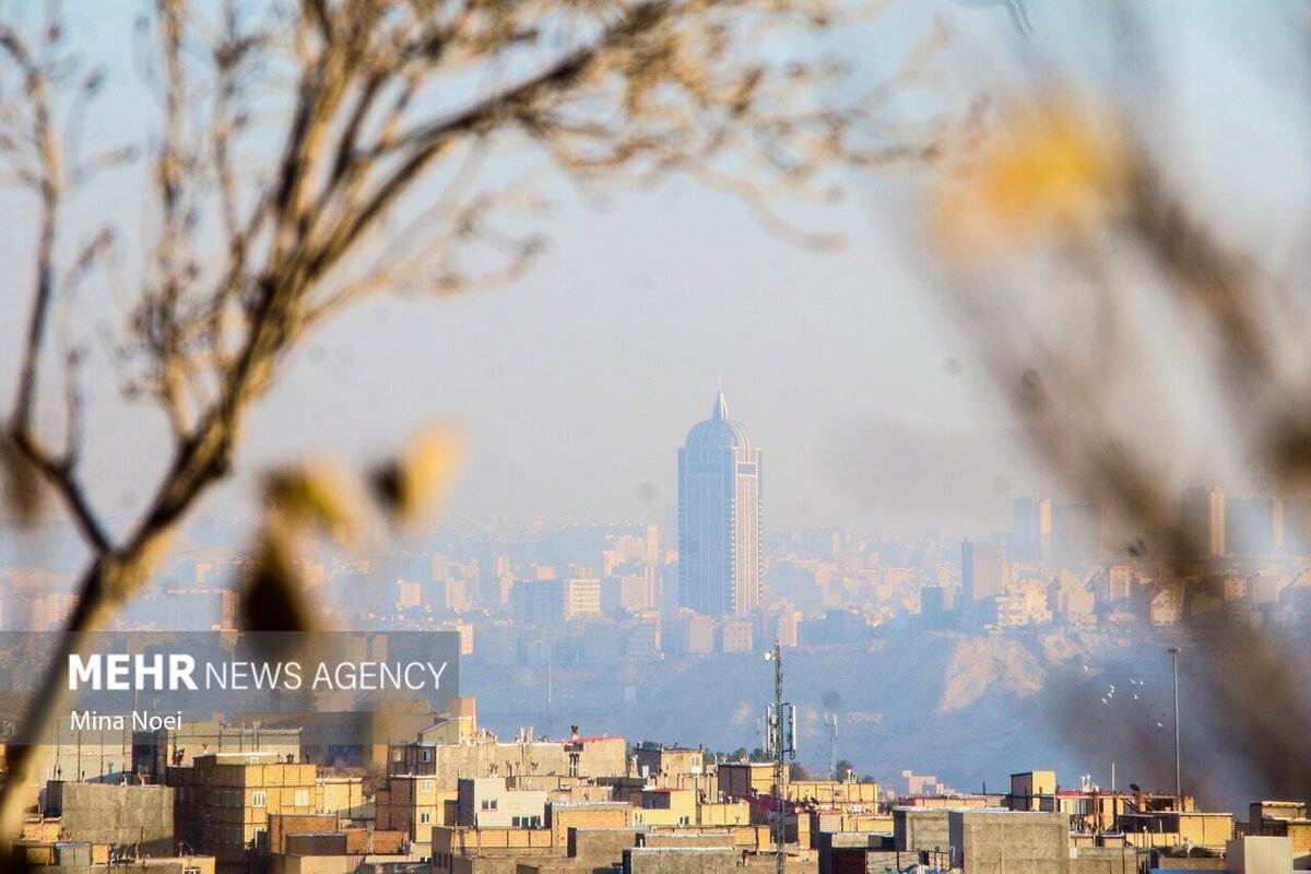 هوای تبریز در وضعیت ناسالم