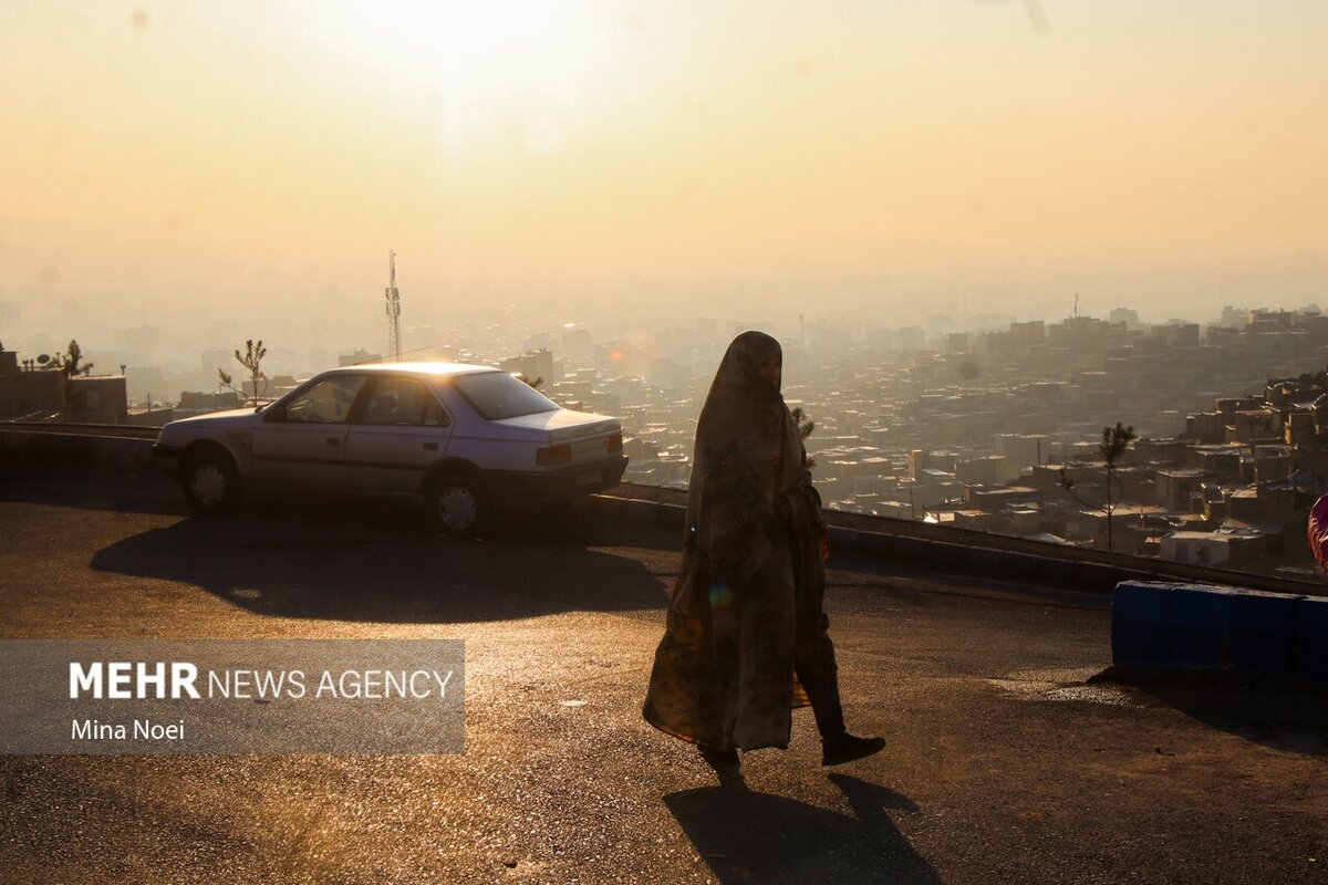 هوای تبریز در وضعیت ناسالم