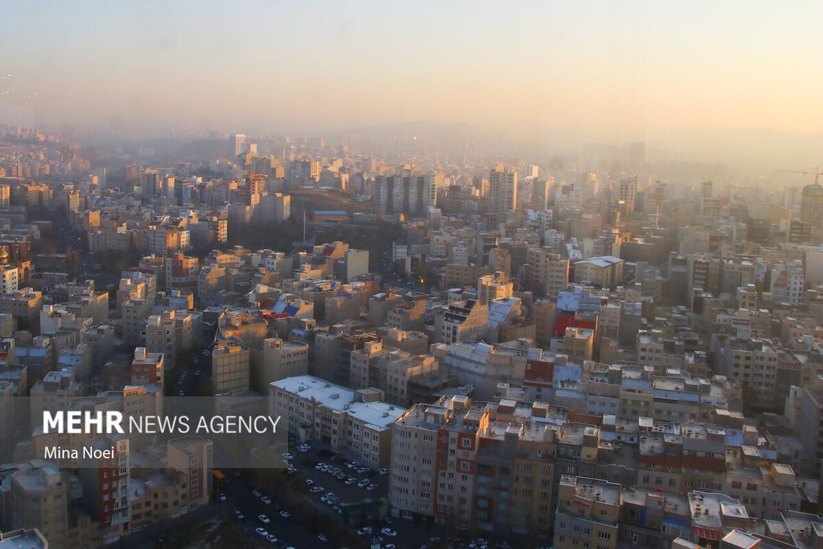 هوای تبریز در وضعیت ناسالم