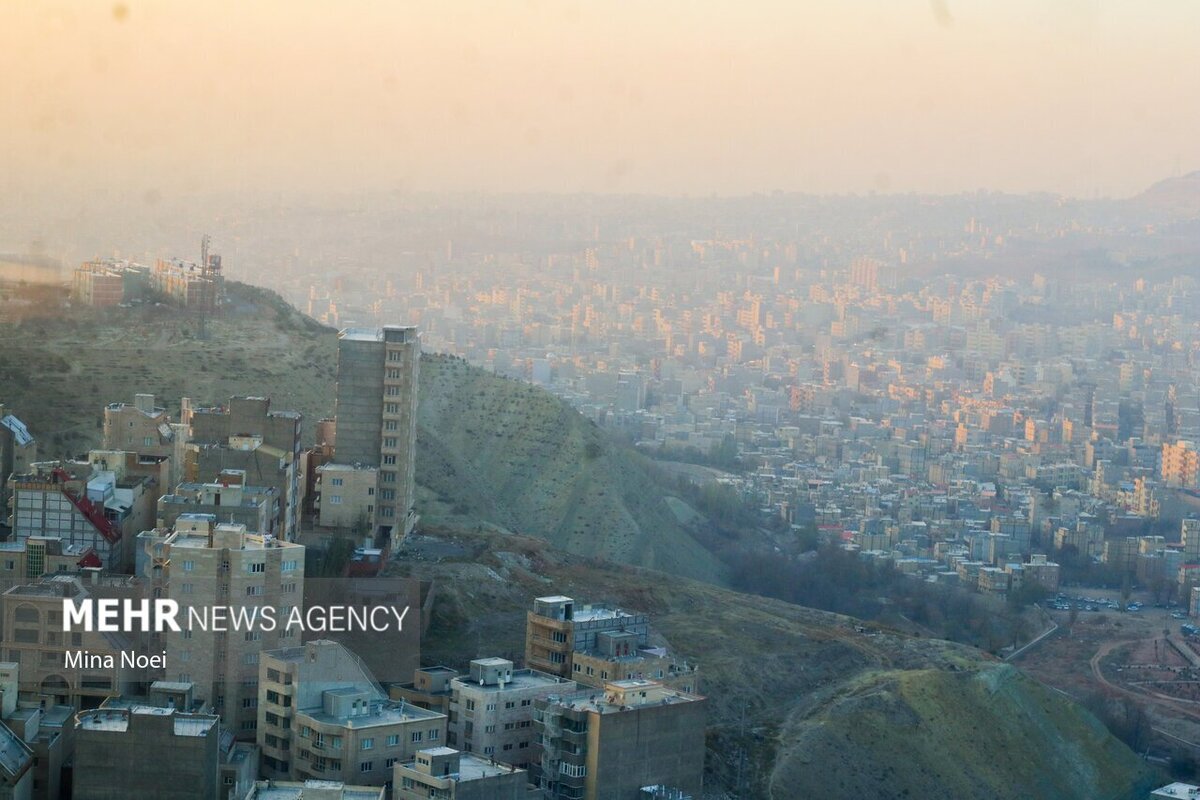 هوای تبریز در وضعیت ناسالم