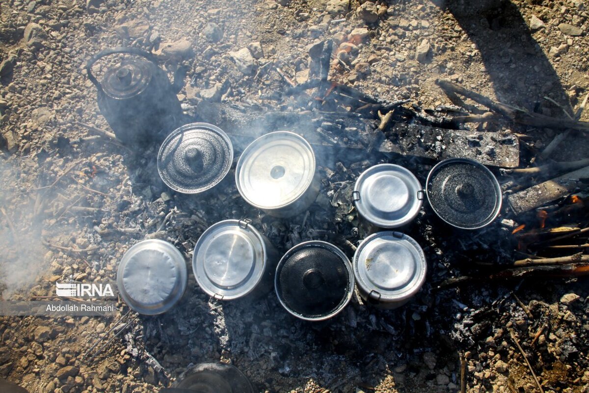 صید ماهی در سد مهاباد