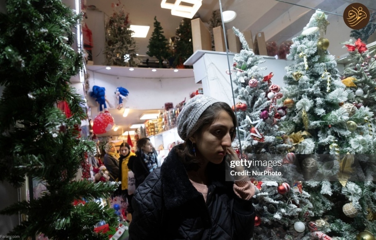 حال و هوای کریسمس در تهران