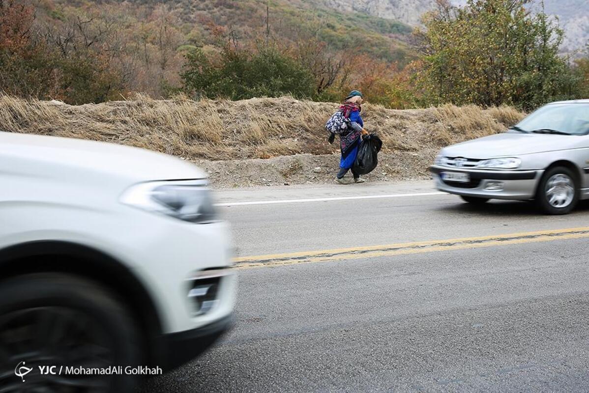 پاکسازی پارک ملی گلستان از زباله توسط بانوان حافظ محیط زیست