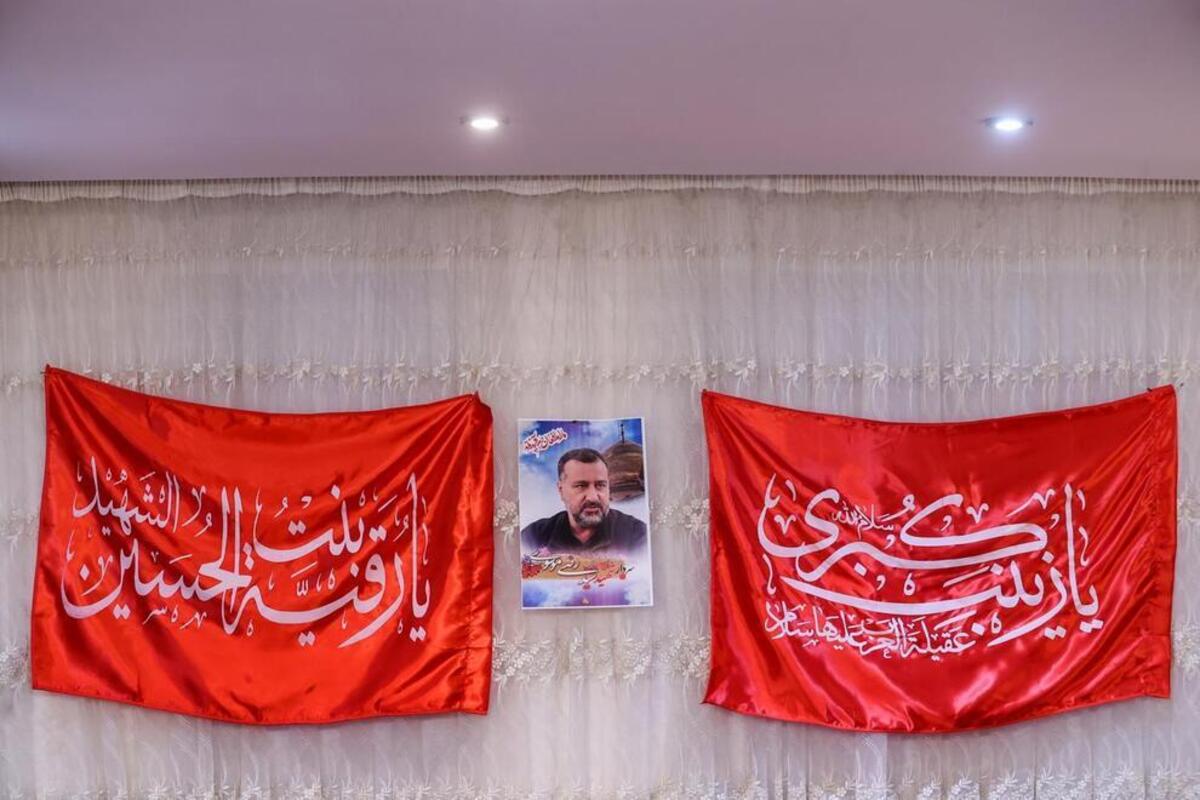 حضور قالیباف در منزل شهید سید رضی موسوی